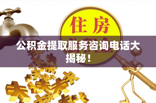 阜平公积金提取服务咨询电话大揭秘！